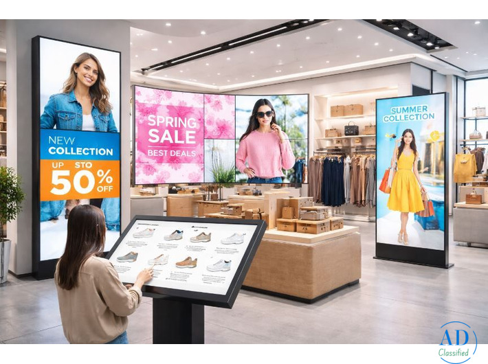 Retail Digital Signage Display Solutions in Dubai, UAE