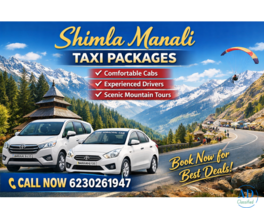 Shimla Manali Taxi Packages | Affordable Cab Tour