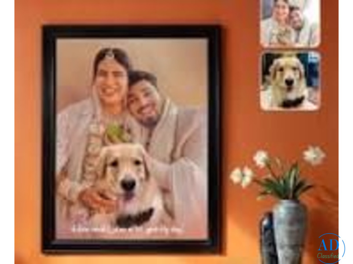 Custom Portrait Painting for Personalized Art and Memorable Gifts