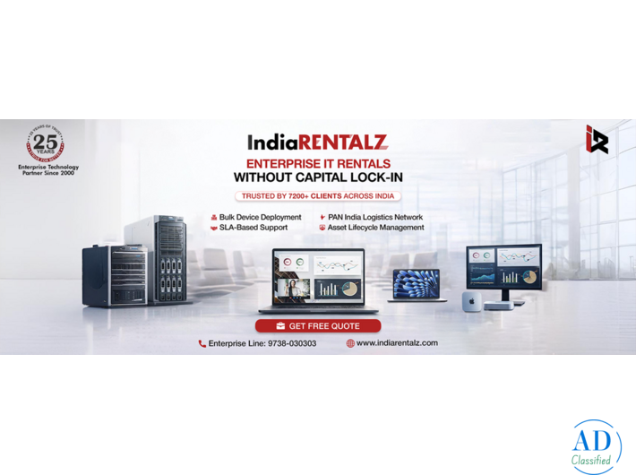 Laptop on Rent in Bangalore – Affordable Rental for Business, Students & Professionals