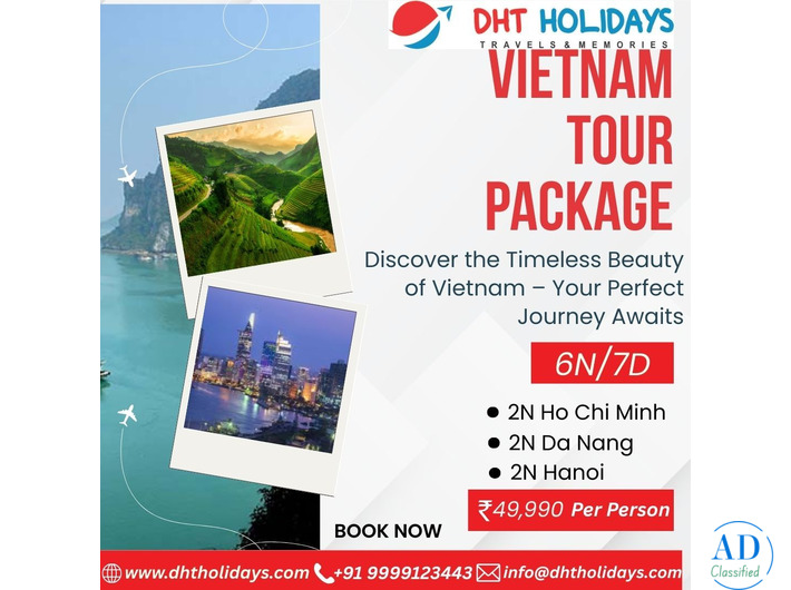Book 6 Nights 7 Days Vietnam Tour Package