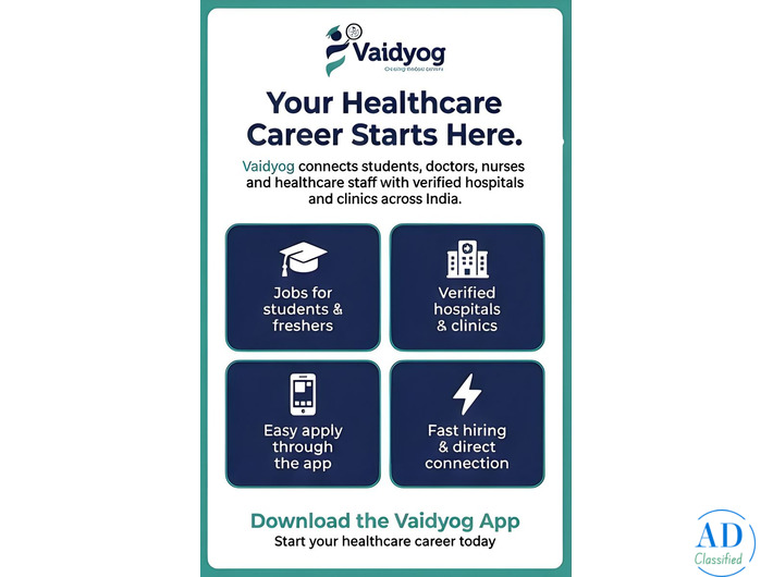 Find Better Healthcare Career Opportunities With Vaidyog