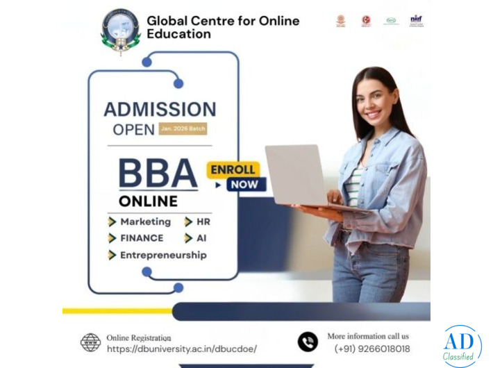 🎓 Online BBA Degree – Assam Don Bosco University