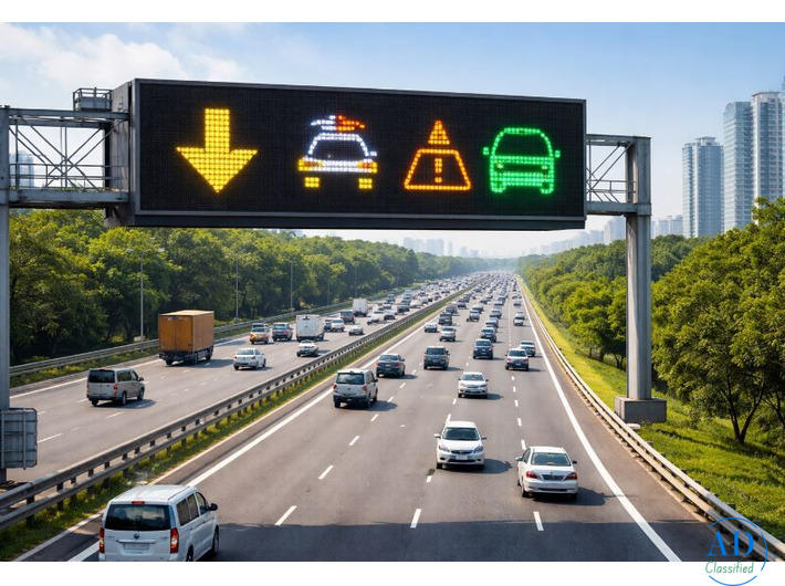 Variable Message Sign (VMS) Display Solutions by Stream Purple