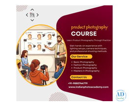 product photography course in Bangalore