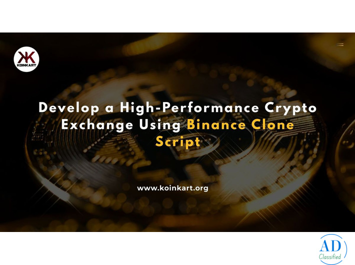 Develop a High-Performance Crypto Exchange Using Binance Clone Script