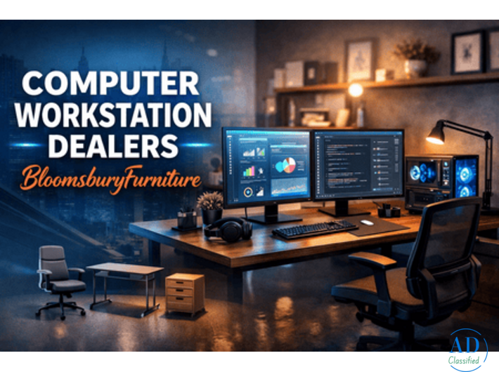 Computer workstation Dealers-bloomsburyfurniture