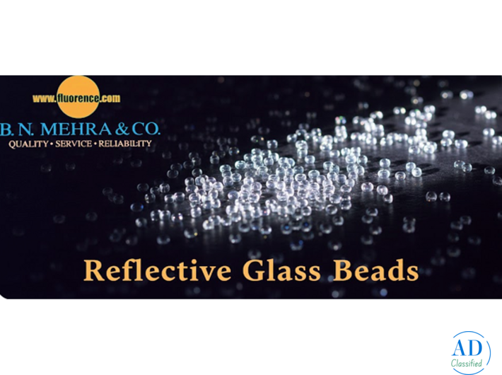 High-Visibility Reflective Glass Beads | Fluorence B N Mehra
