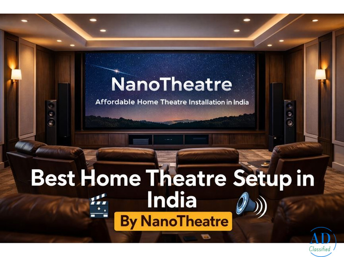 Home Theatre Setup Cost in India | NanoTheatre