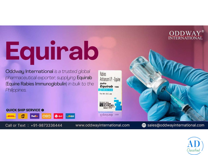 Equirab Rabies Vaccine for Hospitals in the Philippines - Oddway