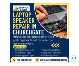 Professional Laptop Speaker Repair in Churchgate