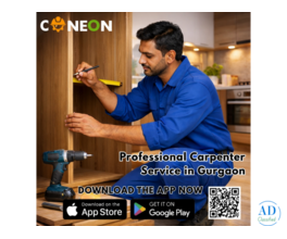 Professional Carpenter Service in Gurgaon | Book Carpenter Near Me – CONEON