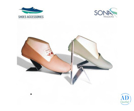 Acrylic Side Angle Shoe Display Stand