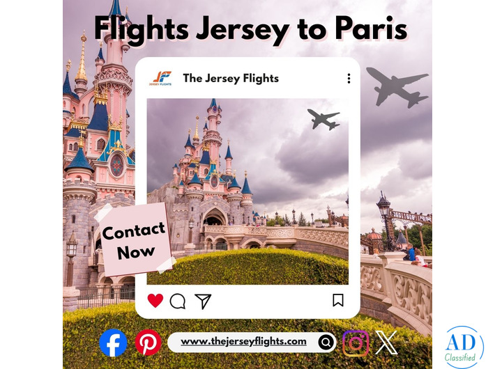 Cheap Flights Jersey to Paris | The Jersey Flights Deals UK