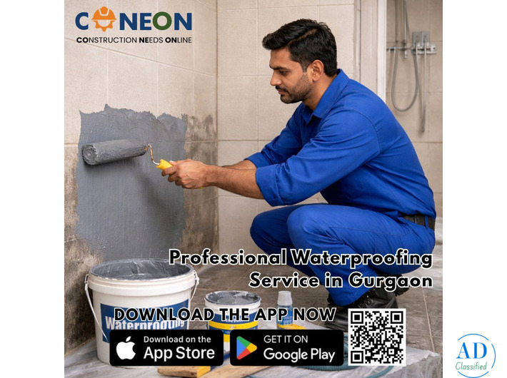 Waterproofing Service in Gurgaon | Fast & Affordable – CONEON App