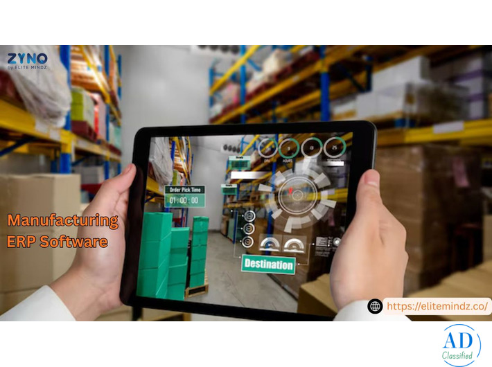 Best Manufacturing ERP Software in India – ZYNO by EliteMindz for Smart Production