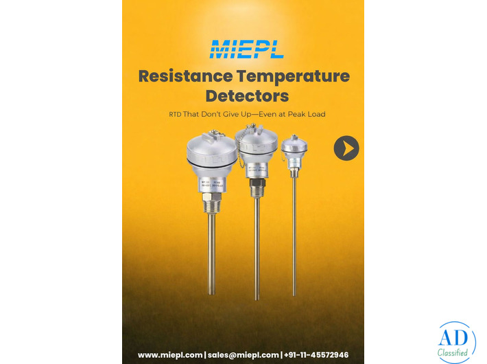 RTD-Resistance Temperature Detectors Dealers | Miepl