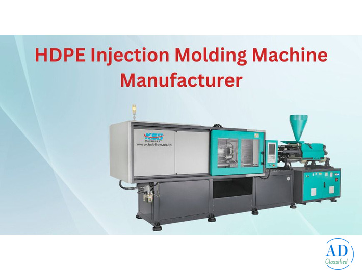 HDPE Injection Moulding Machine Manufacturer India