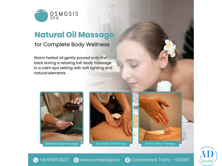 Oil Massage Centre Trichy – Professional Body Massage Services