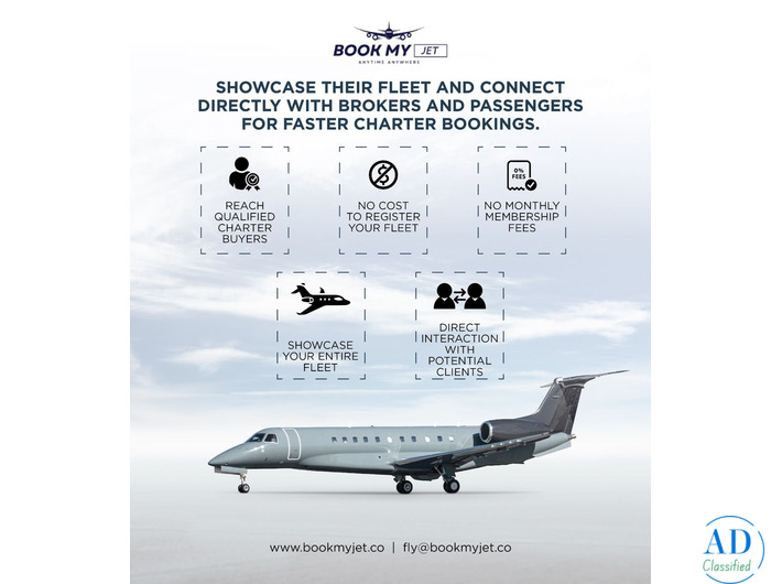 Aircraft Operator Marketplace - Book My Jet
