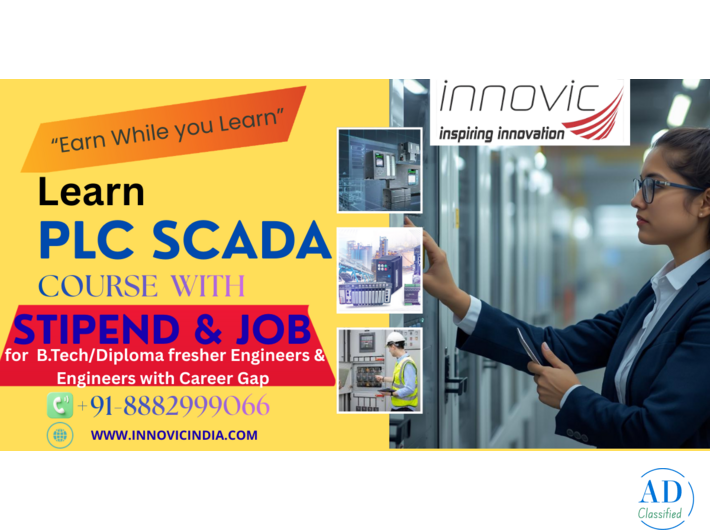 Stipend based PLC SCADA Training Program in Delhi