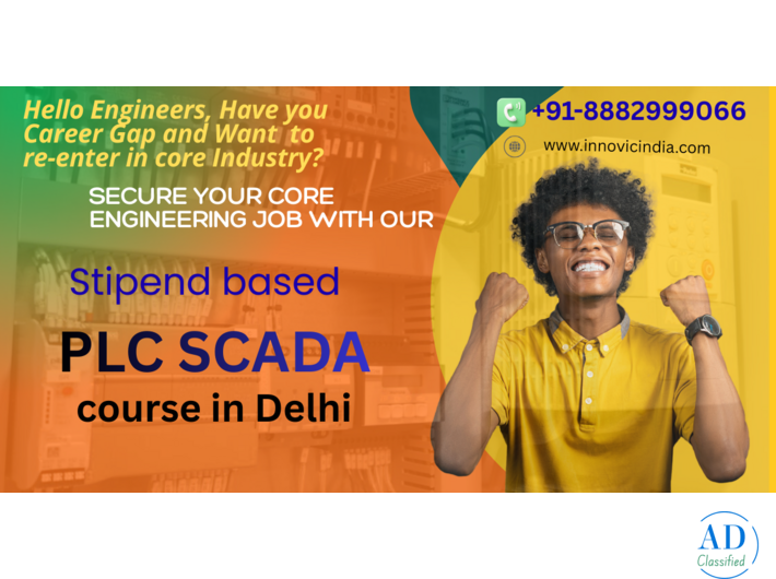 Stipend based PLC SCADA Training Program in Delhi