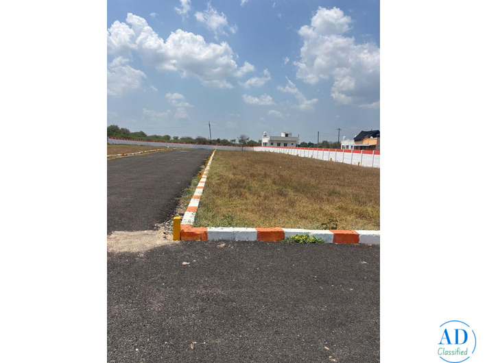 Dtcp approved plots for sale at Aranvoyal