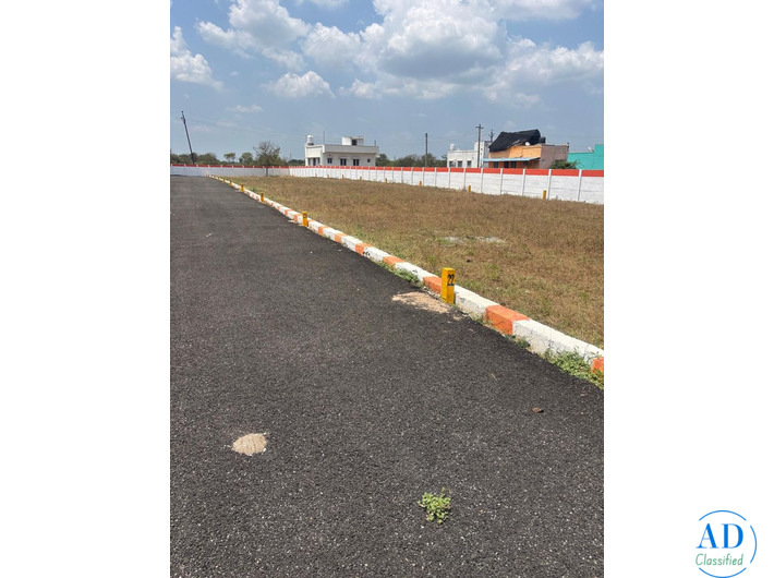 Dtcp approved plots for sale at Aranvoyal