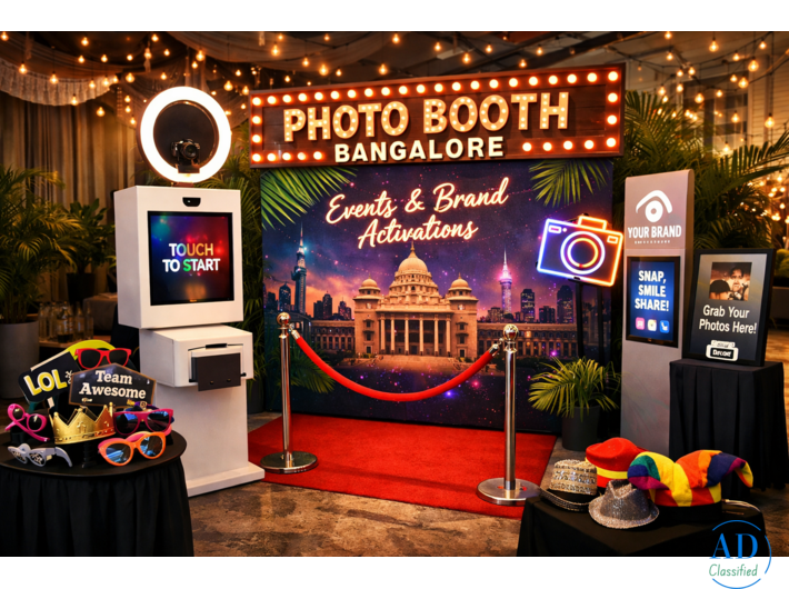 Photo Booth in Bangalore for Events and Brand Activations
