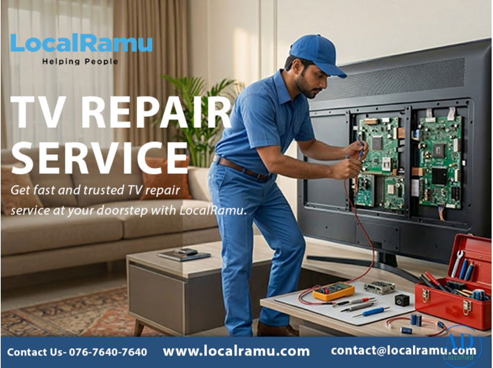 Professional TV Repair Service by LocalRamu with Skilled Technicians in Mysuru