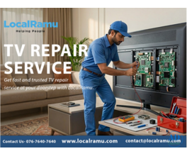 Professional TV Repair Service by LocalRamu with Skilled Technicians in Mysuru