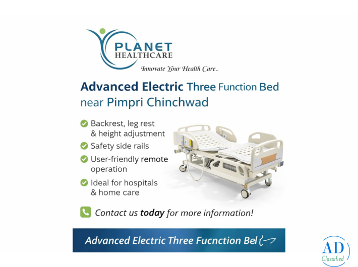 Advanced Electric Three-Function Bed near Pimpri Chinchwad