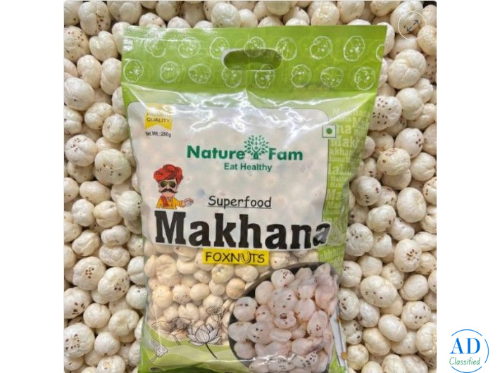 Best Makhana Price 250 GM – Premium Quality Fox Nuts by NatureFam