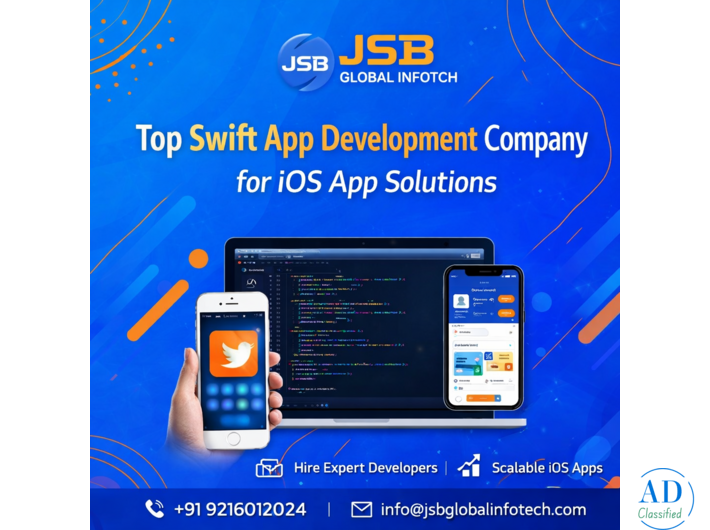 Top Swift App Development Company for iOS App Solutions.