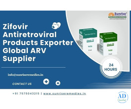 Zifovir Antiretroviral Products Exporter Global ARV Supplier