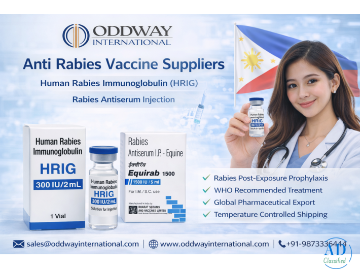 Trusted Anti Rabies Vaccine Supplier in Philippines – Oddway