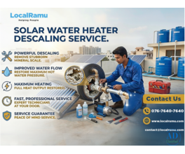 Professional Solar Water Heater Repair Service by LocalRamu with Skilled Technicians in Mysuru