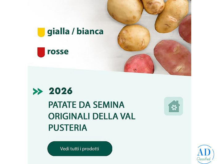 Agritura – Patate da Seme di Qualità e Calce per un Orto Sempre Fertile