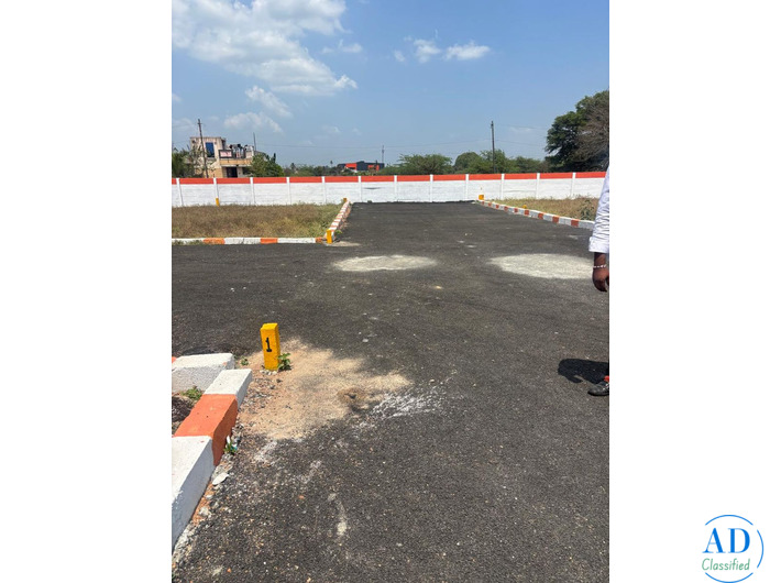 Dtcp approved plots for sale at Aranvoyal
