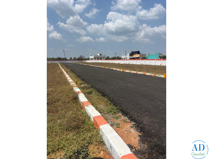 Dtcp approved plots for sale at Aranvoyal