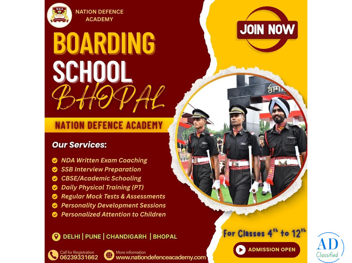 School With Hostel in Bhopal