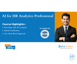 DataMites AI for HR &amp; People Analytics course in Noida with internships