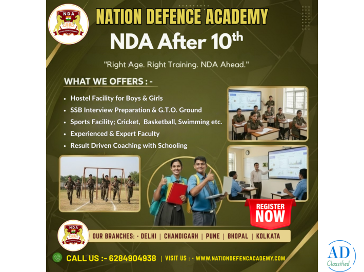 Nda After 10Th In Pune