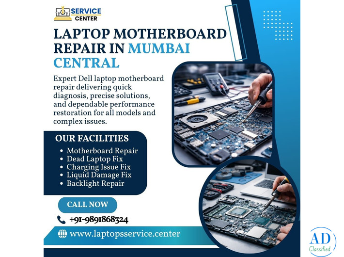 Affordable Laptop Motherboard Repair in Mumbai Central
