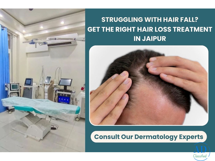 Effective Hair Loss Treatment in Jaipur at Reborn Skin & Hair Clinic
