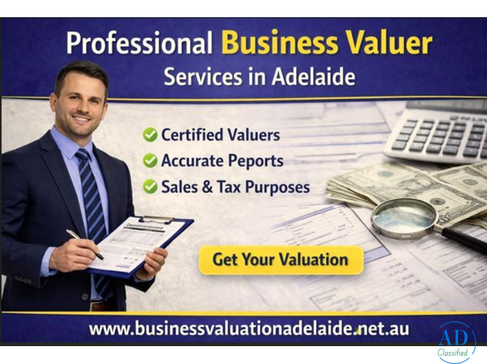 Professional Business Valuer Services in Adelaide