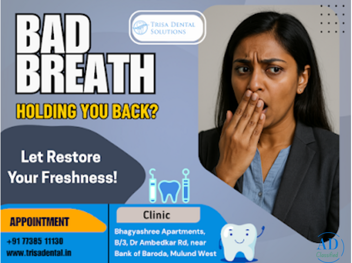 🚫 Struggling with bad breath (halitosis) for years? You're not alone – and yes, there’s a solution!