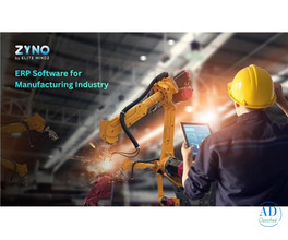 What is Cloud-Based Manufacturing ERP Software?