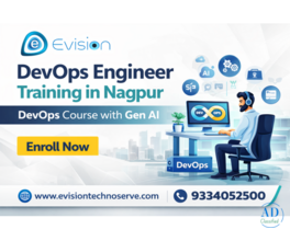 DevOps Engineer Training in Nagpur - DevOps Course with Gen AI - Evision Technoserve