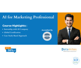 DataMites AI for Marketing Professionals certifications in Kolkata